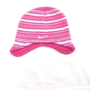 Nike Infant Pink Stripes Winter Hat